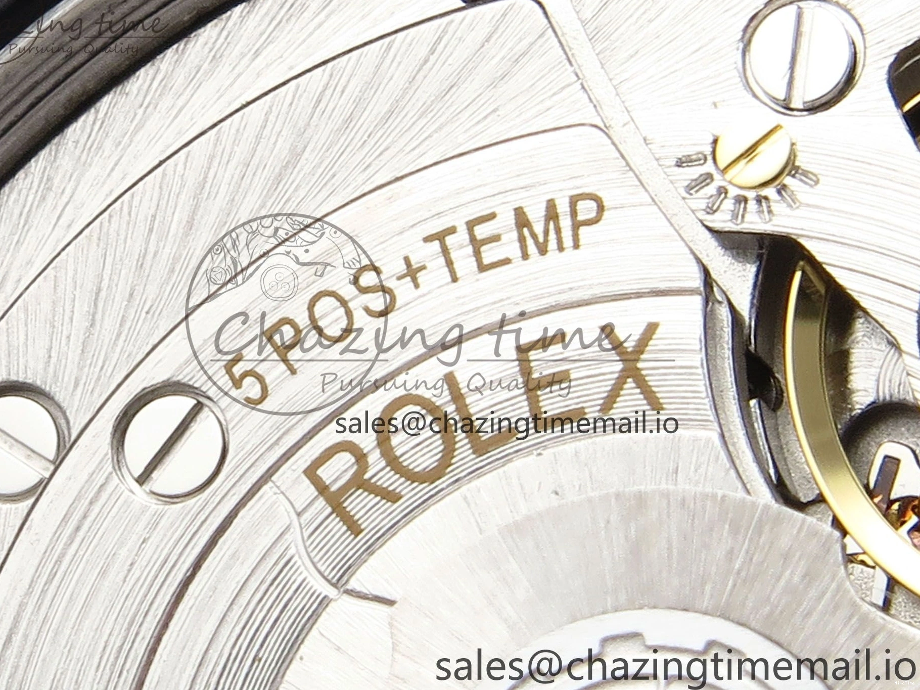 MiroTime 0204 SmoothTexture DateJust 36 126231 EWEF Best Edition Brown Dial Stick Marker on SS RG Jubilee Bracelet A 592